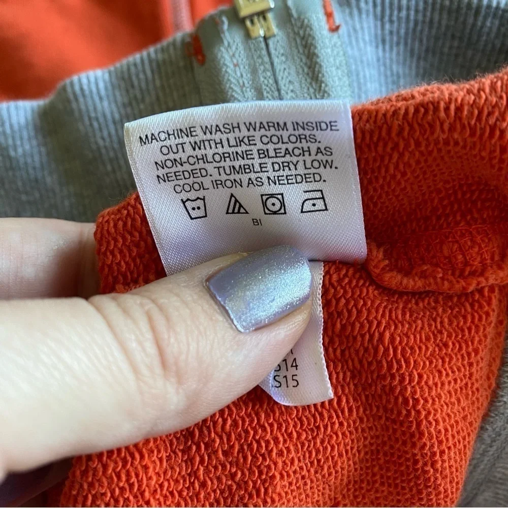 🚘*CLEARANCE*🚘 HANNA ANDERSSON Jersey Zip Up Hoodie Jacket 6/7 (120)